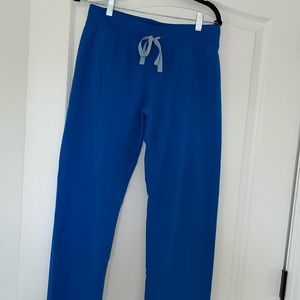 Figs Scrubs Royal blue Livingston basic scrub pant women’s small